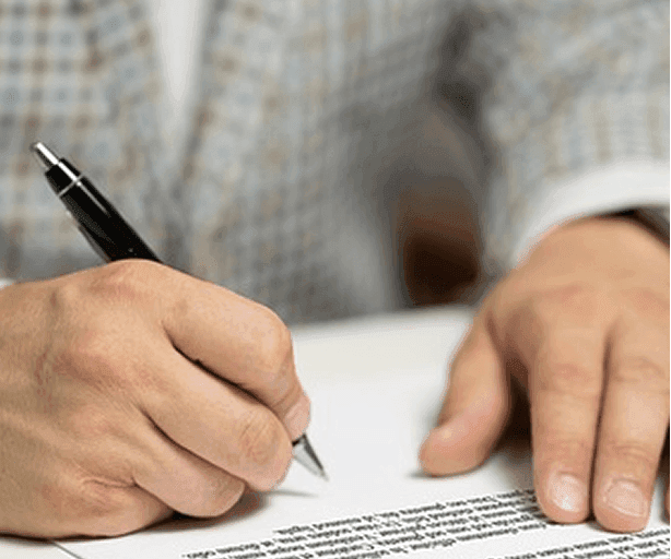 Consultant completing a CQC compliance audit