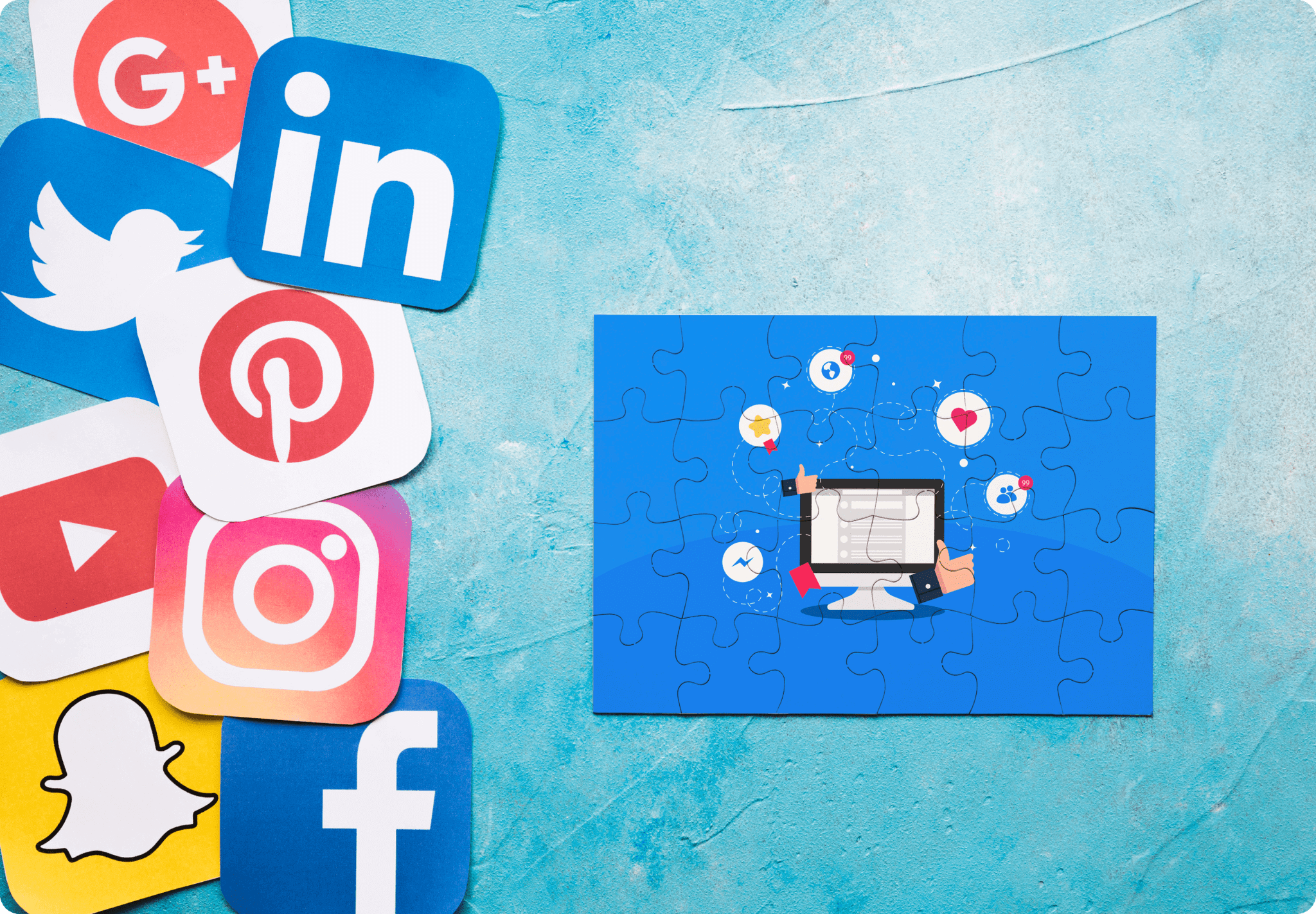 Social media marketing setup for care providers