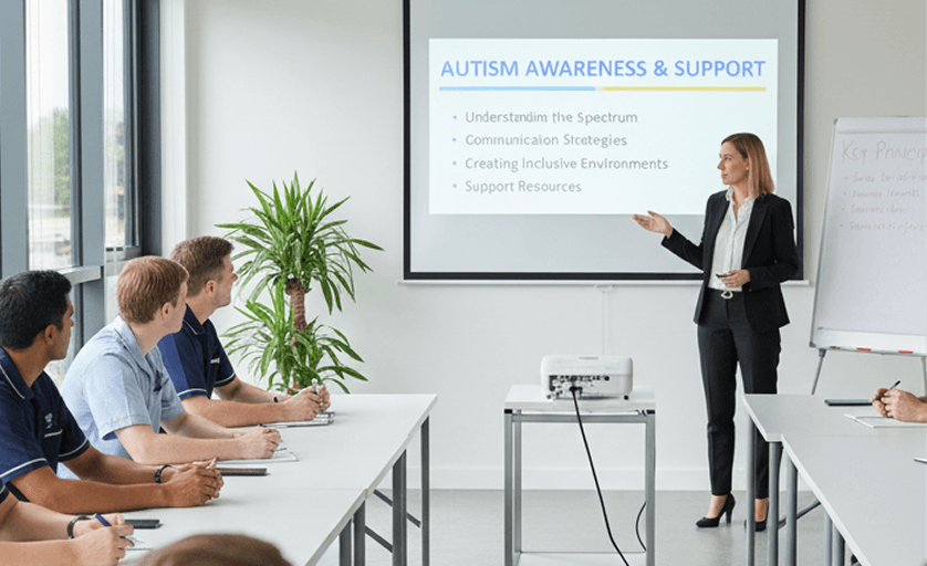 Autism awareness and support training session