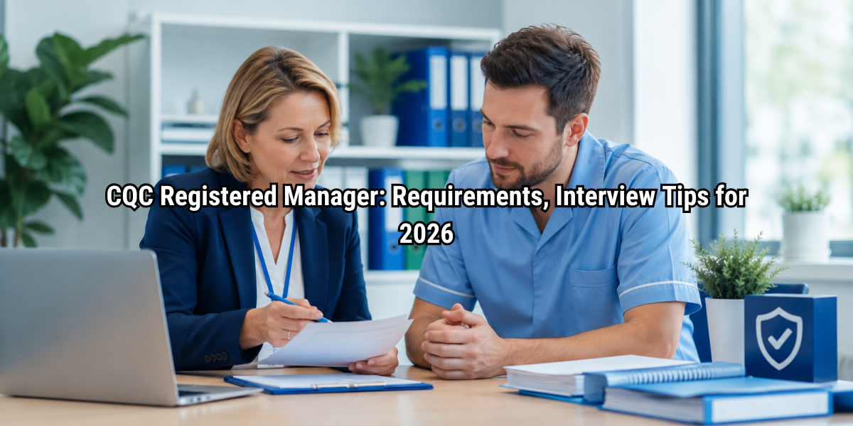 CQC Registered Manager: Requirements, Interview Tips for 2026