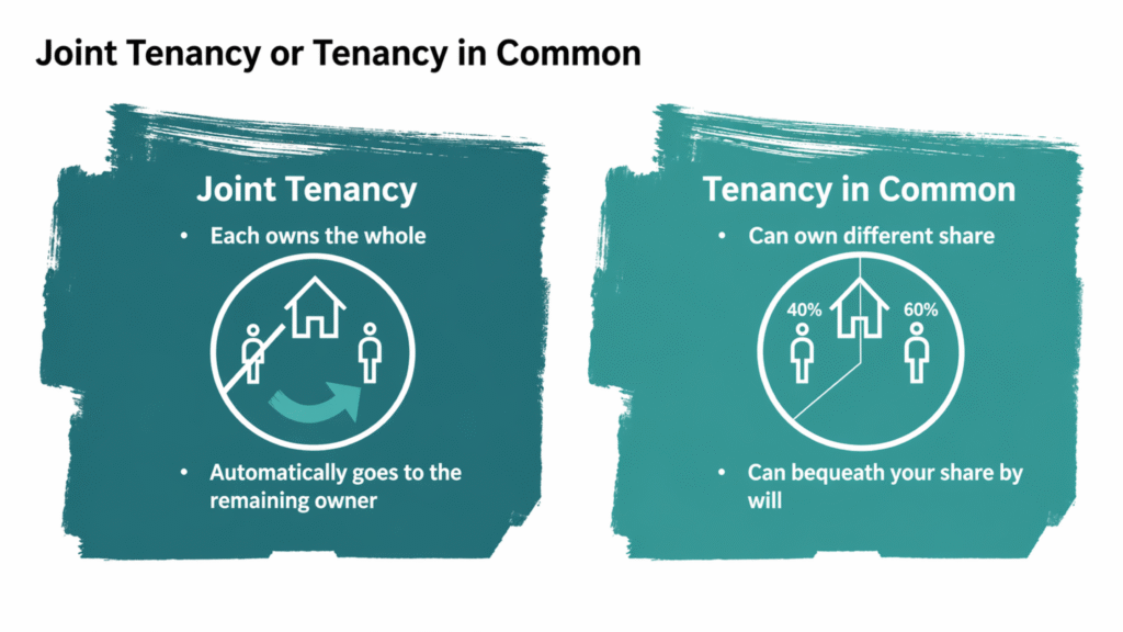 Joint Tenancy or Tenancy-In-Common