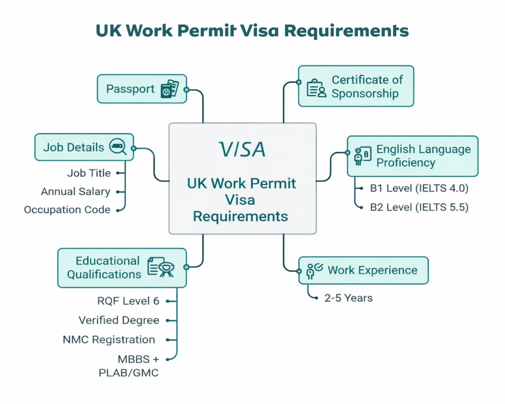 UK Work Permit Visa Requirements