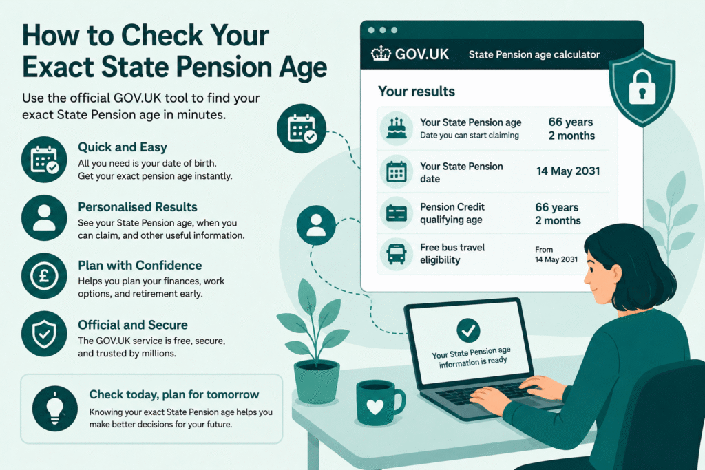 Check your state pension age now