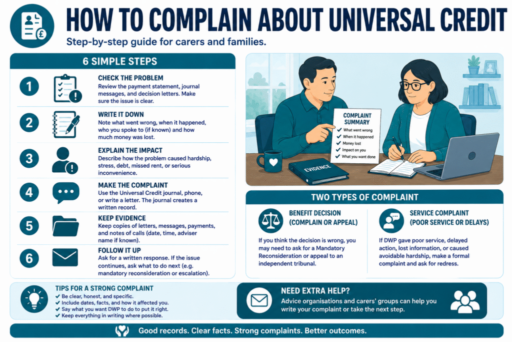 How to complain about Universal Credit