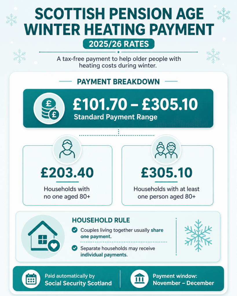 Scottish winter heating payment