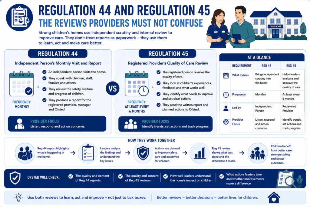 Care home regulation comparison