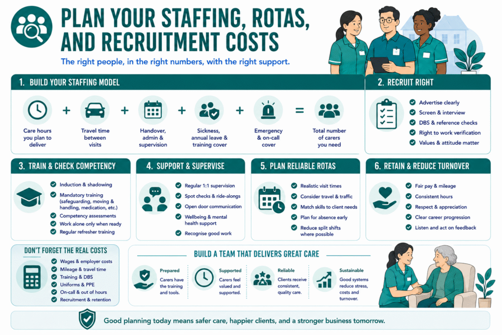 Plan your staffing and recruitment strategy