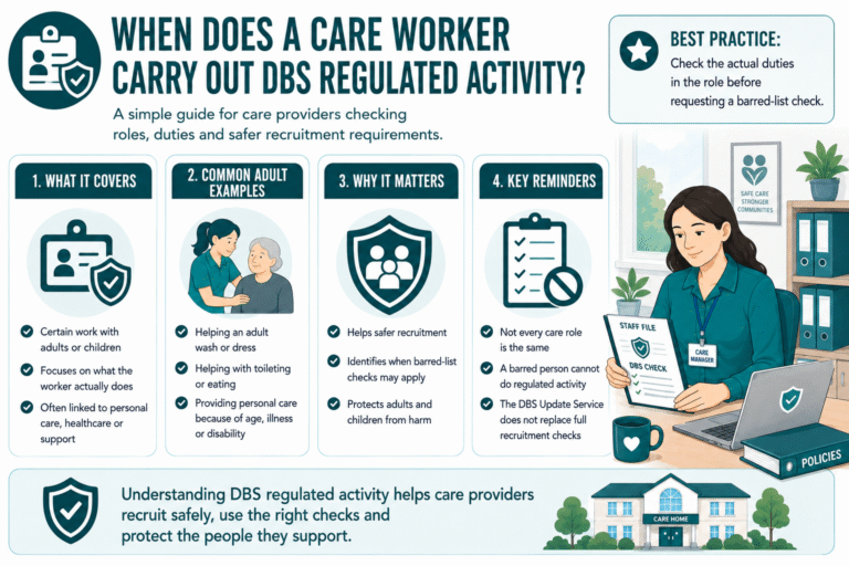Dbs Update Service Example What is Regulated Activity? 2026 DBS Update, Examples | Care Sync ...