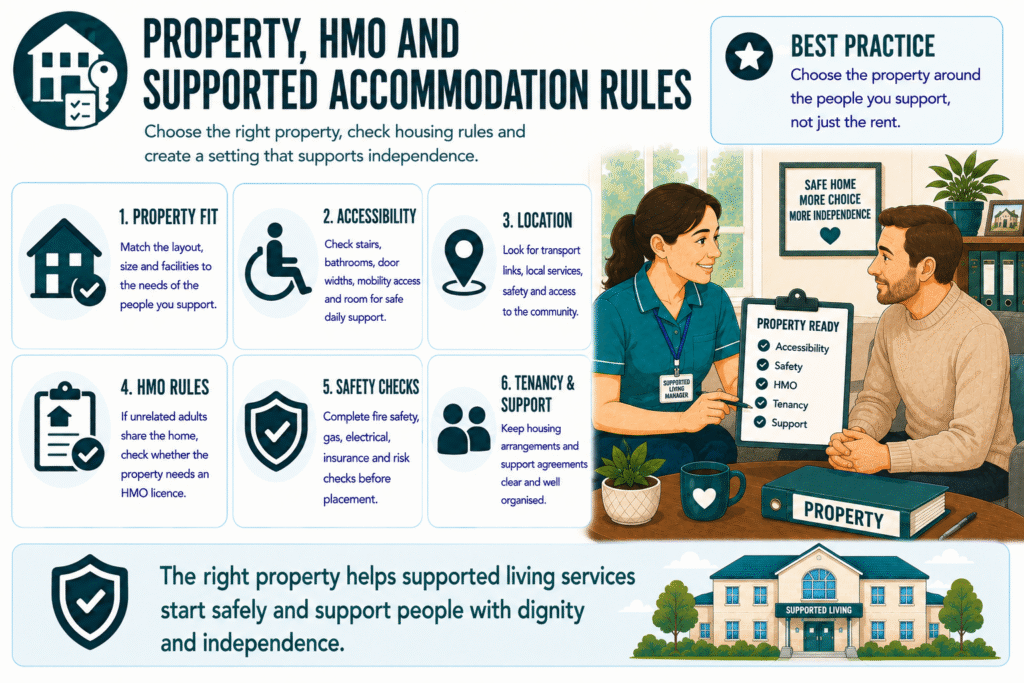 Guidelines for supported living properties