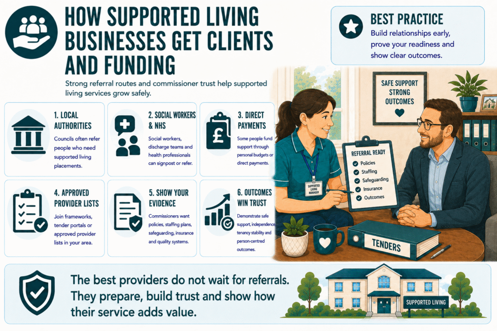 How supported living businesses grow