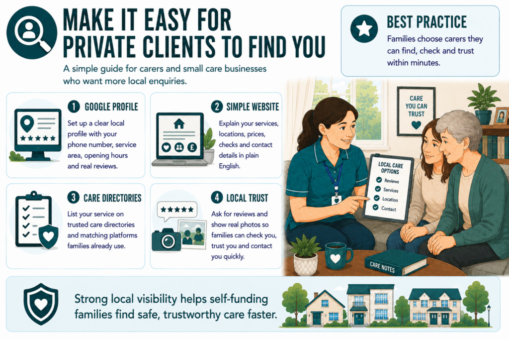 How to Get Private Care Clients UK
