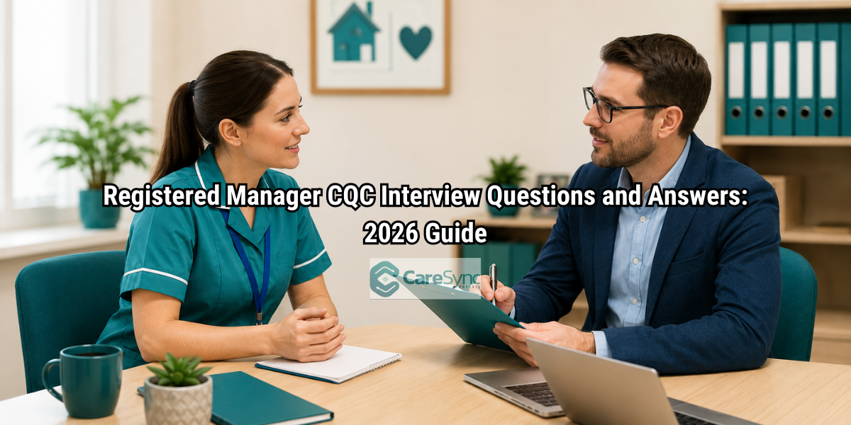 Registered Manager CQC Interview Questions
