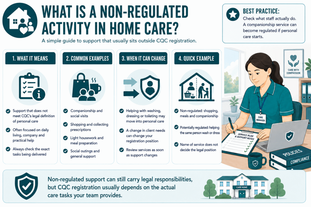 Understanding non-regulated home care activities