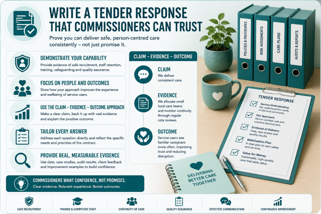 Writing a trust-worthy tender response