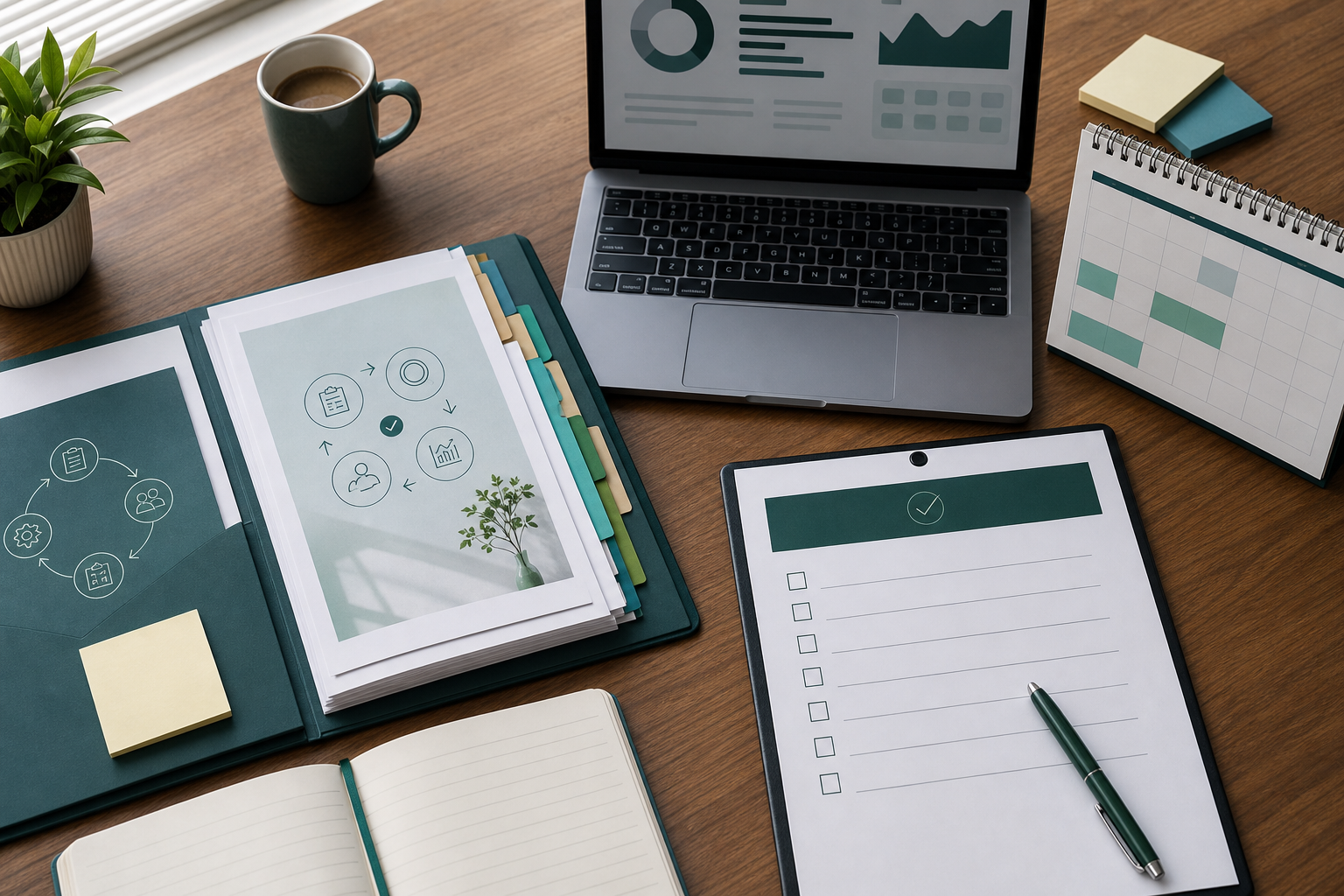 CQC assessment changes 2026 evidence workspace with folders, checklist, calendar and compliance dashboard
